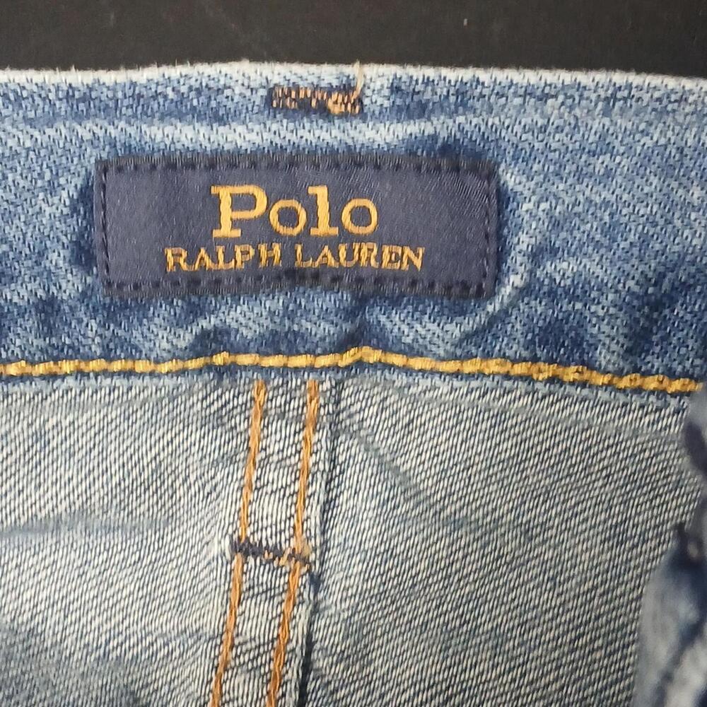 Polo Ralph Lauren Youth Size 12 The Sullivan Distressed Slim Jeans, 24" Inseam - Picture 8 of 8